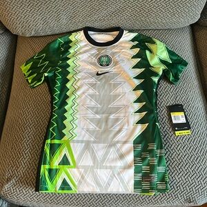 Nike Women’s Nigeria Football Federation Jersey (Green/White) - Size Small